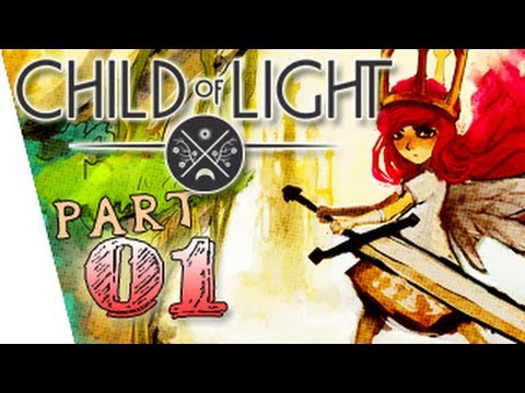 Child of Light Xbox Gameplay Walkthrough Part 1 - The Girl and the Firefly - Chapter 1- Let's Play