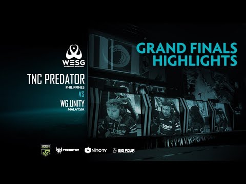 WESG SEA FINALS: TNC PREDATOR vs WG.UNITY - GRAND FINALS