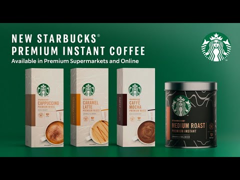 Apresentando o Café Instantâneo Starbucks® Premium
