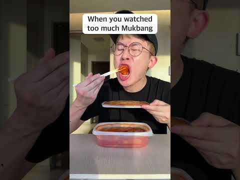 When you watched too much mukbang 🤣