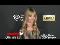 Cameron Richardson The Walking Dead Season 4 PREMIERE Red Carpet Arrivals