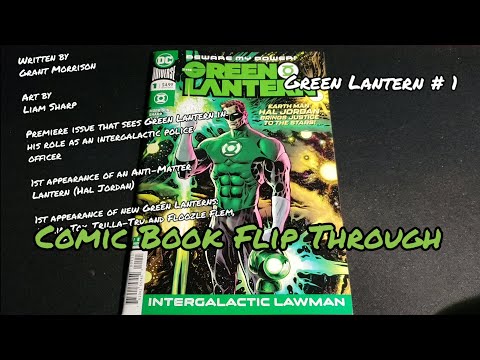 Comic Book Flip Through # 20 - Green Lantern # 1