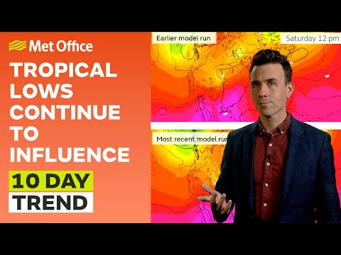 10 Day Trend 20/09/2023 – Rain and wind continuing? – Met Office weekly weather forecast UK