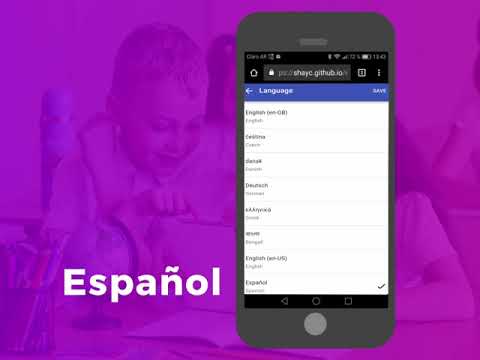 Which languages are supported by Cboard and how can I change the language settings?