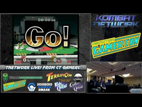 CT GamerCon 2017 - Super Smash Bros Melee Tournament Top 24 #supersmashbros #smashbros #tournament