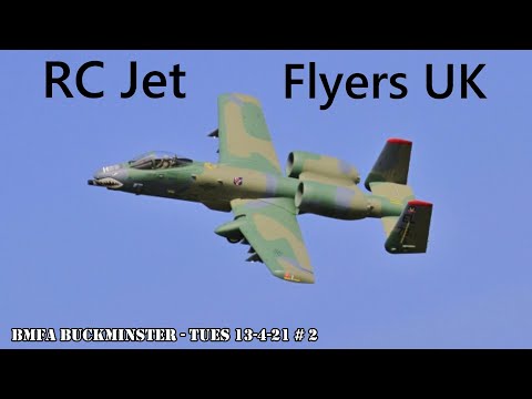 RC JET FLYERS UK - BMFA BUCKMINSTER JETS - TBOBBORAP1 COMPILATION - # 2 - TUESDAY 13-4-21