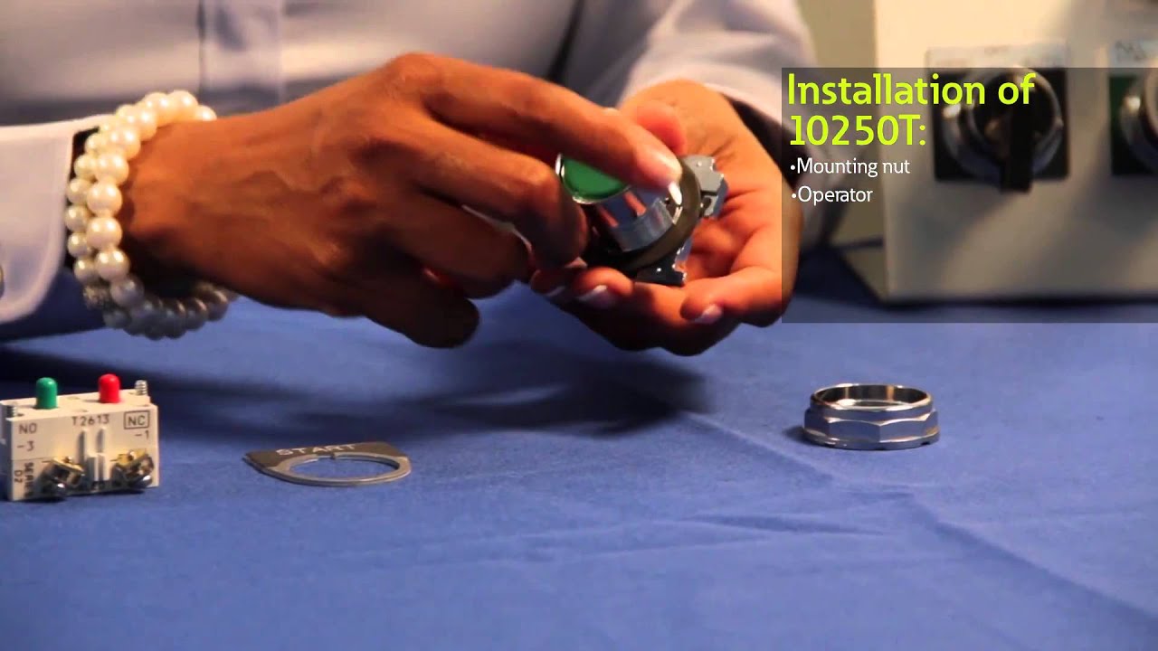 10250T Pushbuttons, Selector Switches, Pilot lights overview