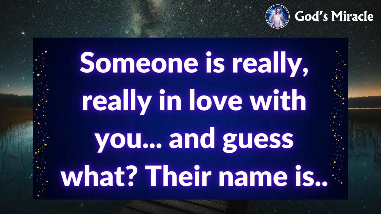 💌 Someone is really, really in love with you... and guess what? Their name is..
