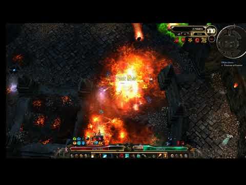 Grim Dawn — [1.1.5.2] Burn Sorcerer vs Crucible 150-170(4m 50s)