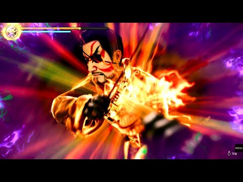 Like a Dragon: Pirate Yakuza in Hawaii Majima summons the Dark god Cursed Sharks in Battle!!!