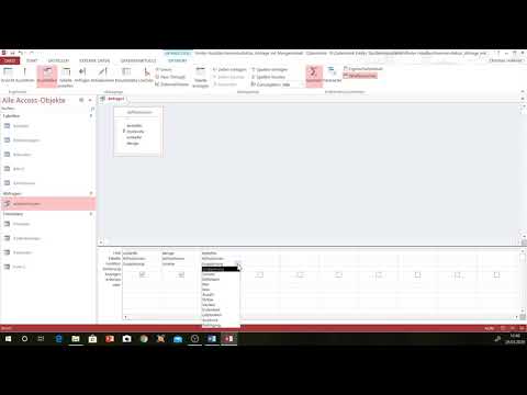 Access Abfragen erstellen - Datensätze zusammenfassen, zählen und analysieren