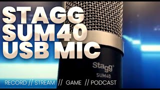 Video thumbnail for Stagg SUM40 USB Mic: Features & Demonstration by Musos Corner