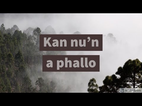 El Byrd Ft. Smiley Mizo, Fabian - Kan nu'n a phallo ( Official Lyric Video )