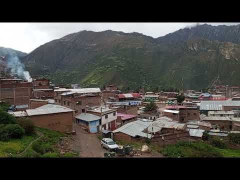 Des la parte alta tomas de la provincia de Oyón departamento lima Perú...