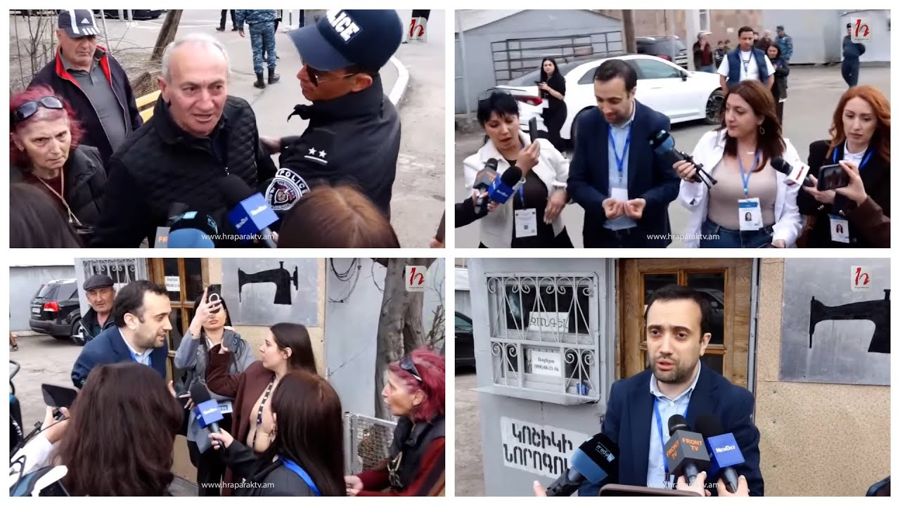 Սարիկ Մինասյանի մարդիկ հարձակվում են լրագրողների վրա