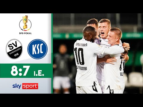 SV Sandhausen - Karlsruher SC | Highlights - 2. Runde | DFB-Pokal 2022/23
