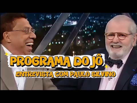 Paulo Silvino no Jô Soares | Entrevista Completa e Hilária com o Mestre do Humor Brasileiro