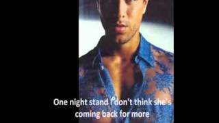 Enrique Iglesias-One night stand with lyrics_HD.flv