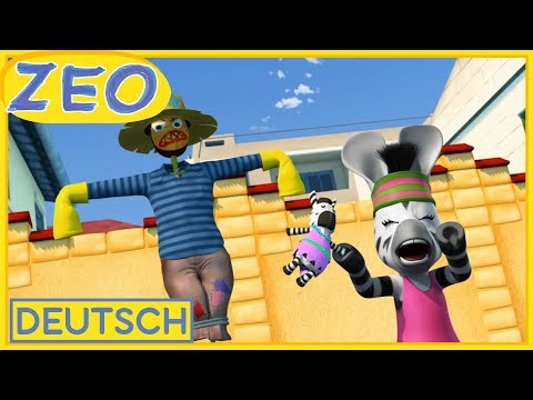 Zeo auf Deutsch 👹 Zeos Vogelscheuche 🌿 süße Cartoons