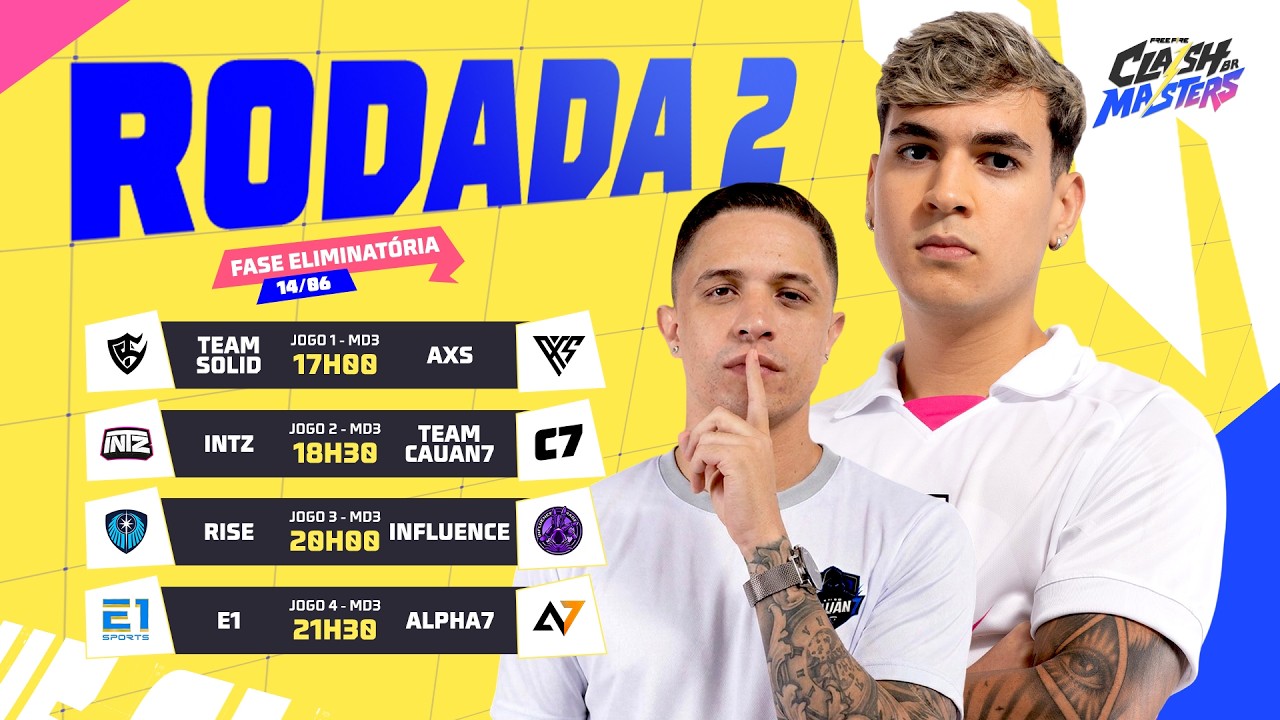 🔥FFCM BR 2026 🏆 RODADA 2 - FASE ELIMINATÓRIA | FREE FIRE AO VIVO🚨 #freefire