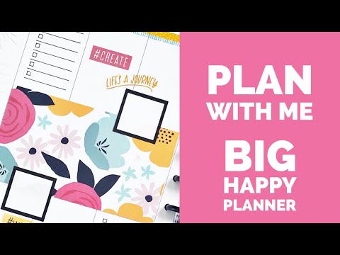Plan With Me // Big Happy Planner // April 6-12, 2020