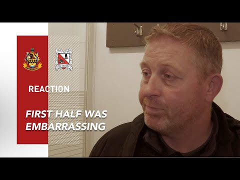 First Half Was Embarrassing