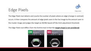 IV3 Vision Sensor Support | Tools | Edge Pixels