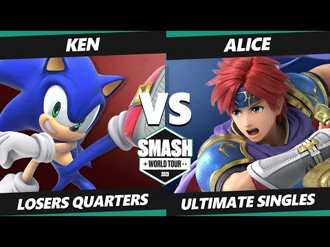 SWT East Asia Losers Quarters - Ken (Sonic) Vs. Alice (Roy) Smash Ultimate Tournament