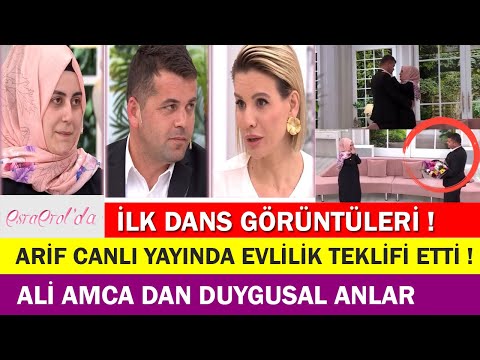 Esra Erol'da ARİF Canlı Yayında EVLENME TEKLİFİ ETTİ  ! Müteber KABUL ETTİMİ ! 11 MAYIS SALI !
