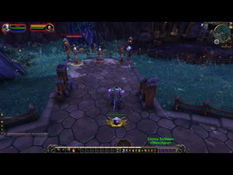 WOW PTR 7.3 - Shaman Animation - Draenei Male