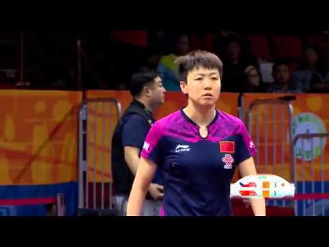 2015WTTC Women's Singles R2 STRBIKOVA Renata(CZE) vs MU Zi(CHN) 斯特比科娃vs木子