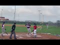 Callan’s Freshman / Sophomore Baseball footage