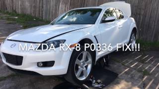 How to remove and install starter on a 2005 Mazda RX-8 (P0336 FIX!!)