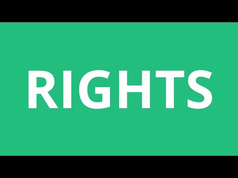 How To Pronounce Rights - Pronunciation Academy