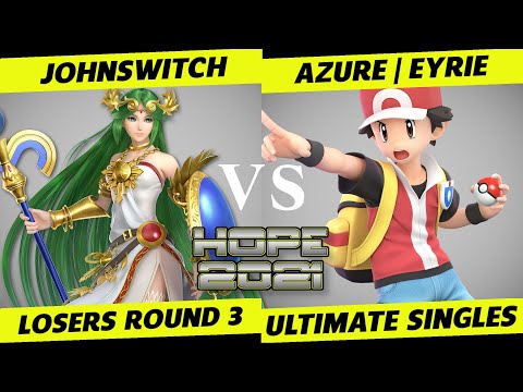 HOPE 2021 Losers Round 3 - JohnSwitch (Palutena) vs. Eyrie (PKMN Trainer) - SSBU
