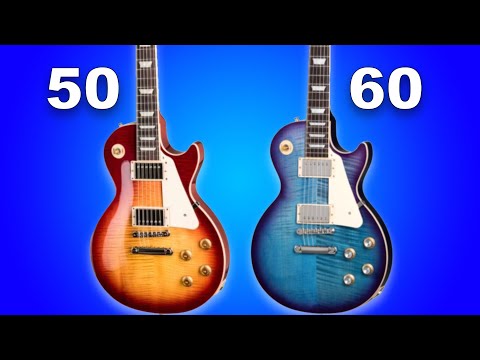Comparing a Gibson Les Paul Standard '50s and Standard '60s