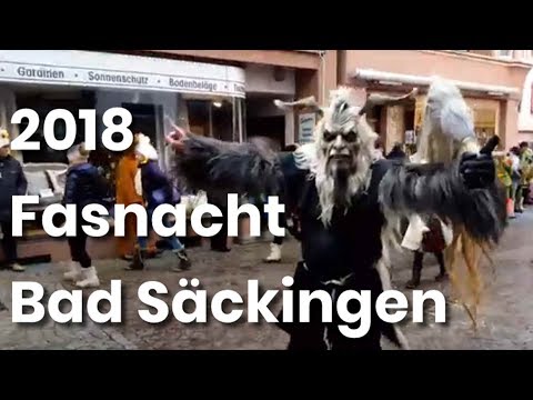 Fasnachtsumzug 2018 Bad Säckingen (12.02.2018) [4K]