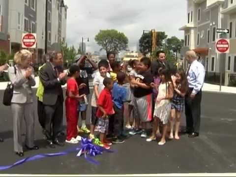 Old Colony Housing Development Ribbon Cutting