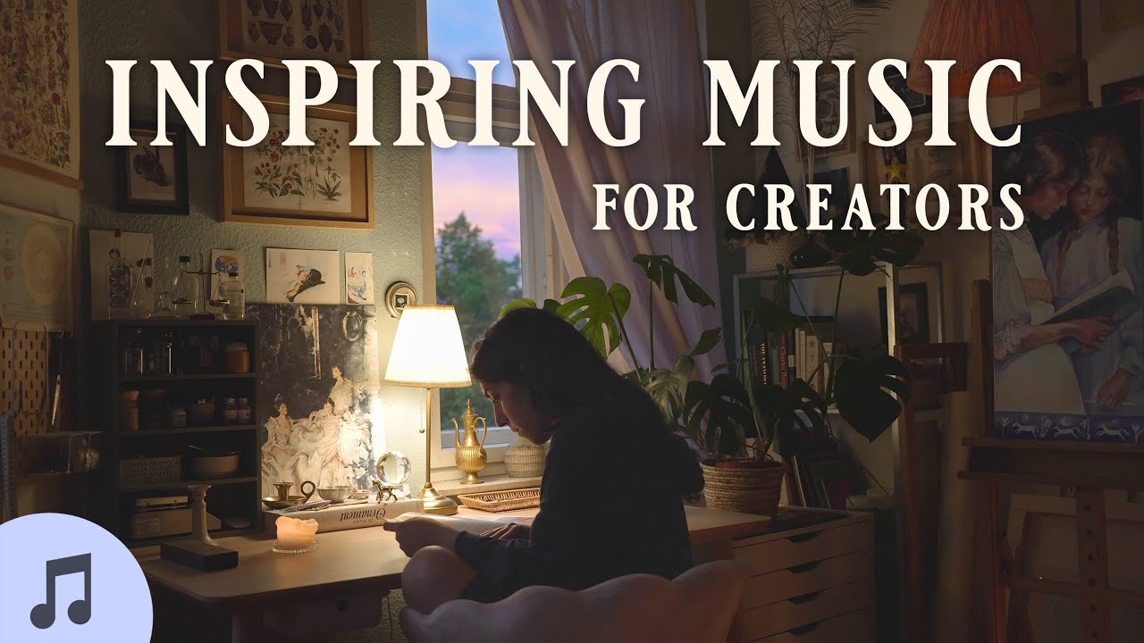 Peaceful & Inspiring Ambient Music to draw, relax & study to 🧸📚✨