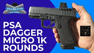 PSA Dagger Micro – 1,000 Round Reliability Update