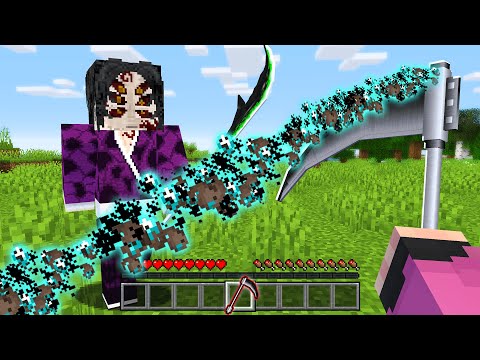 Minecraft Demon Slayer, but I have Custom Breathing