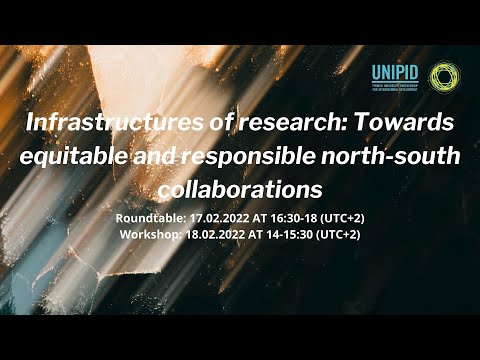 Infrastructures of research: Towards equitable and responsible north-south collaborations