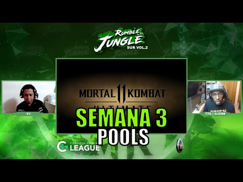 🏆MK11: Rumble In The Jungle Sur V.2 - Pools  S #4 - Ft. Eternal, Ger, Genobyte, Hellraiser