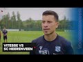 ? Thom Haye: 'We willen aanvallend meer brengen' | Voorbeschouwing Vitesse - sc Heerenveen