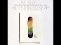 Dave Brubeck - All The Things We Are (Full ALbum)