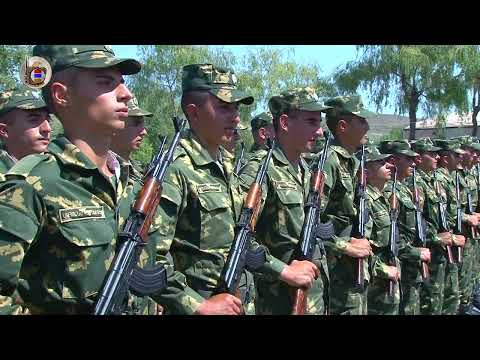 ՀՀ ԱԱԾ սահմանապահ զորքերի նորակոչիկ զինծառայողները երդվեցին