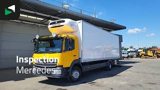 Mercedes-Benz Atego 1524 Atego 4X2 16tonner Thermo King T-1200R 1500kg Zepro L K&uuml;hlkoffer LKW | Bild 4 - Autoline