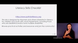 Session 2.4 Assessment:  Literacy Skills Checklist