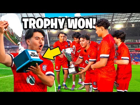 I Led My Team to Our First Trophy! *Crazy Match*
