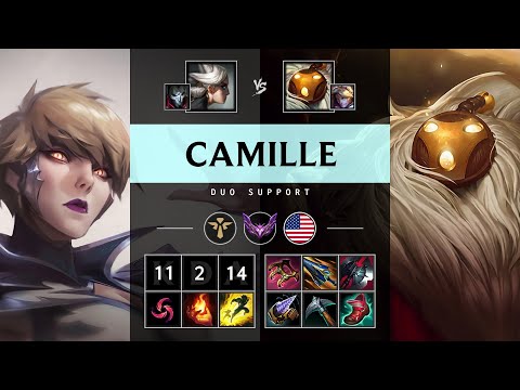Camille Support vs Bard: Unstoppable - NA Master Patch 14.24